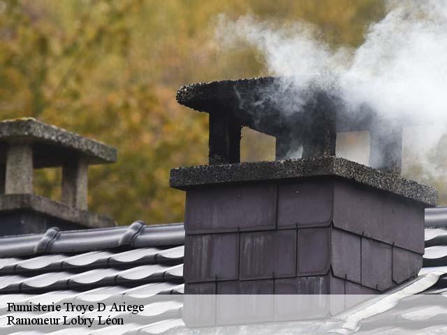 Fumisterie  troye-d-ariege-09500 Ramoneur Lobry Léon