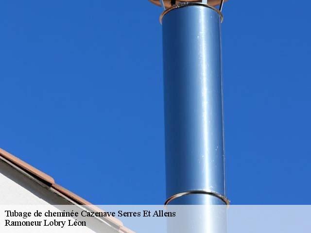 Tubage de cheminée cazenave-serres-et-allens-09400 Ramoneur Lobry Léon