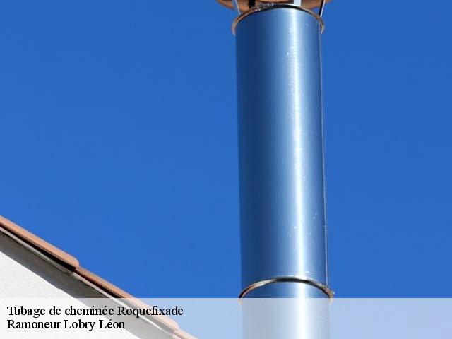 Tubage de cheminée  roquefixade-09300 Ramoneur Lobry Léon