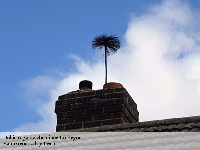 Débistrage de cheminée  le-peyrat-09600 Ramoneur Lobry Léon