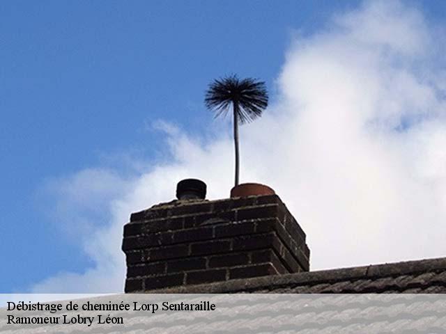 Débistrage de cheminée  lorp-sentaraille-09190 Ramoneur Lobry Léon
