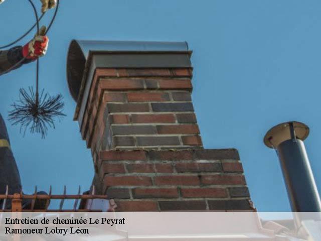 Entretien de cheminée  le-peyrat-09600 Ramoneur Lobry Léon